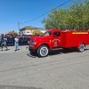 Desfile de unidades bomberos